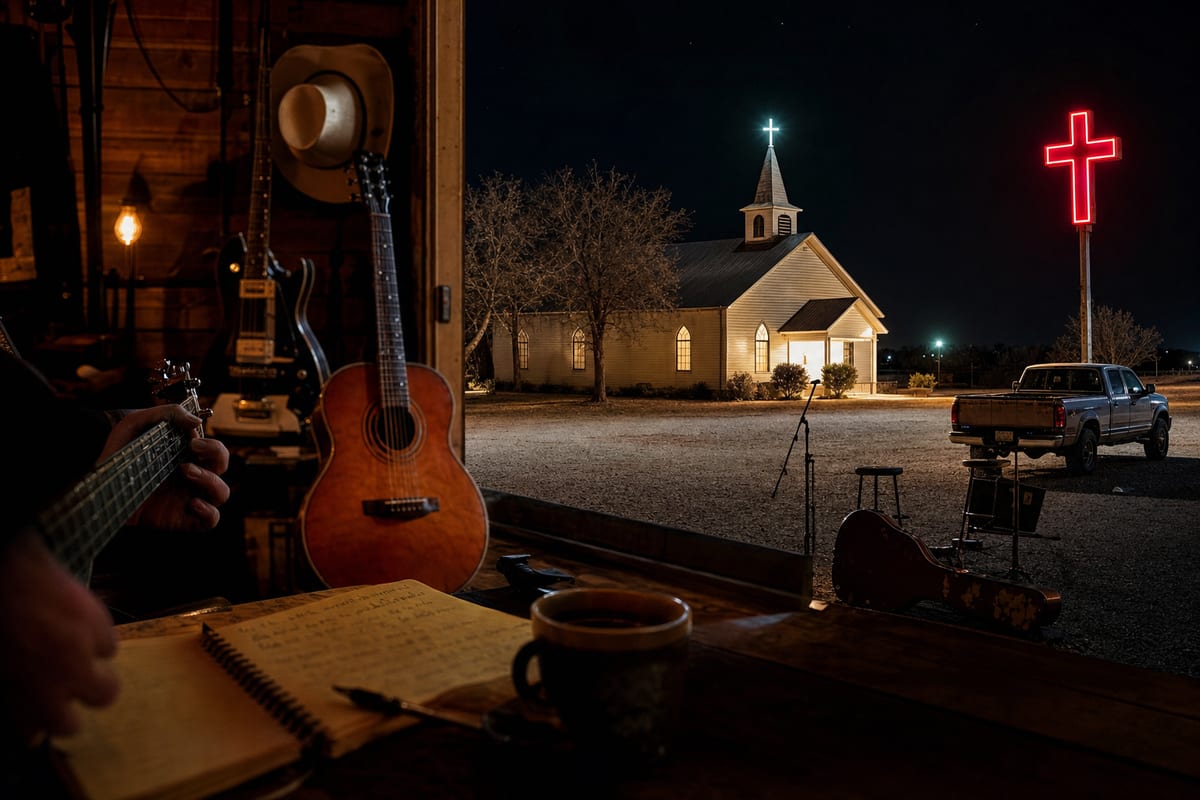 Editorial archive image illustrating Crowder's Country-Gospel Crossover and What the Neon Steeple Era Still Teaches.