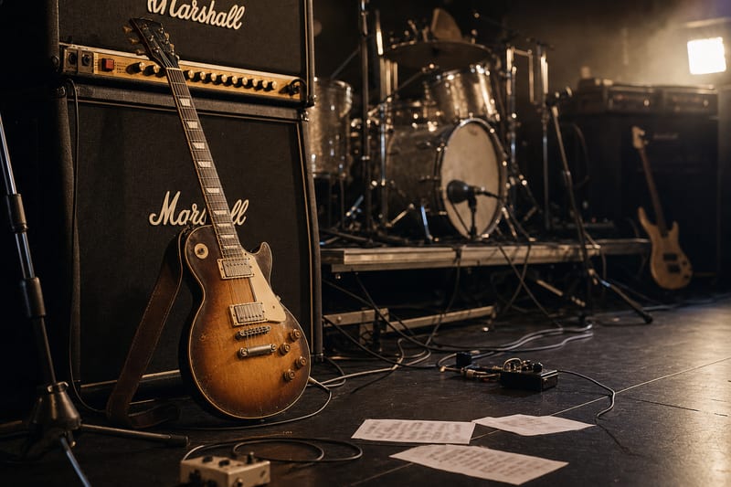 Editorial archive image illustrating Greta Van Fleet and the Nostalgia Rock Debate: When Influence Becomes Imitation.